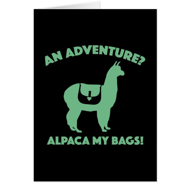 Alpaca My Bags (Vorne)