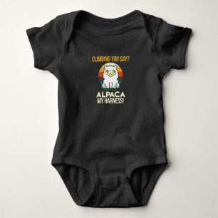 Alpaca My Harness Mountain Kletterparadies G Baby Strampler