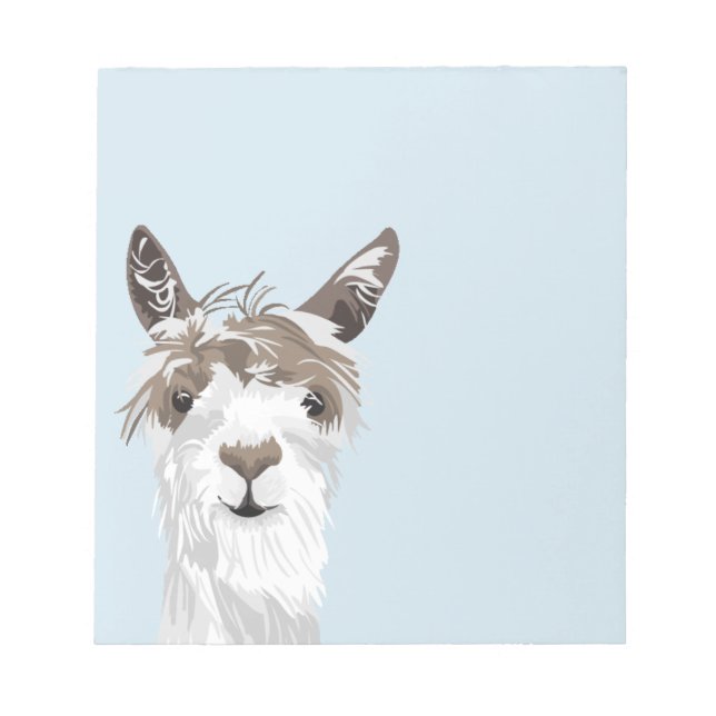 Alpaca Notizblock (Vorderseite)