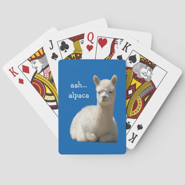 Alpaca Playing Cards Spielkarten (Rückseite)