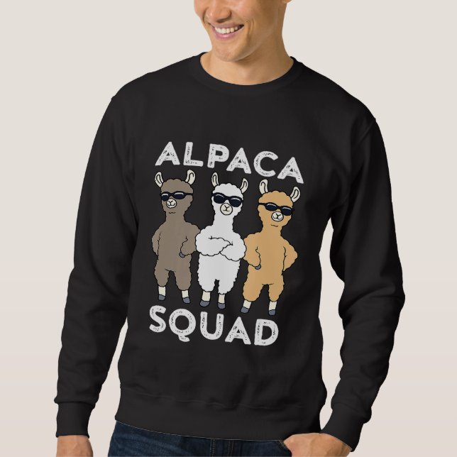 Alpaca Squad Sweatshirt (Vorderseite)
