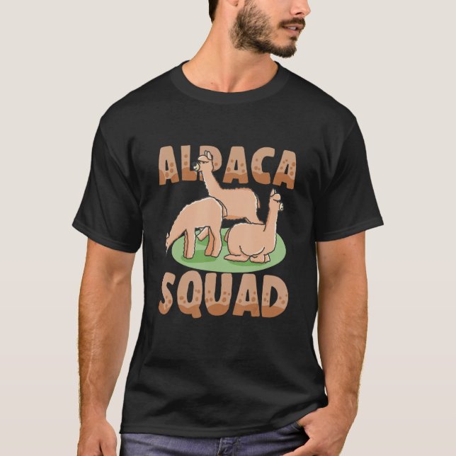 Alpaca Squad T-Shirt (Vorderseite)