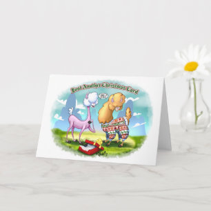 ALPACA SWEATER (Halbgloss) von Jeff Willis Art Karte