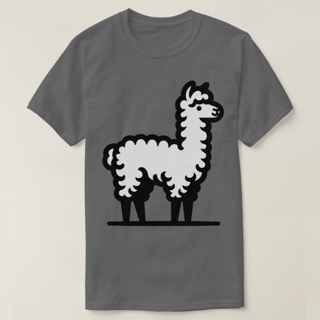 Alpaca T-Shirt (Design vorne)