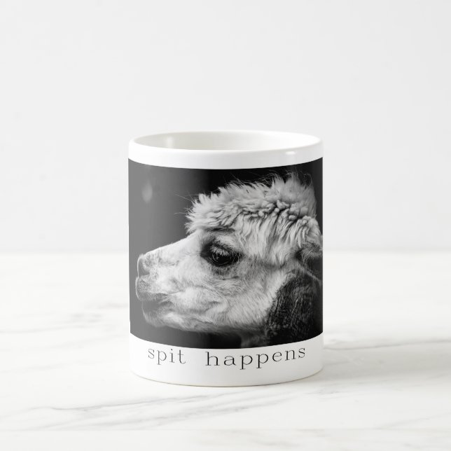 Alpaca Tasse - Spit Happens (Mittel)