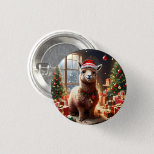 "Alpaca the Presents: A Christmas Tale" Button