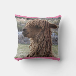ALPACA THROW PILLOW KISSEN