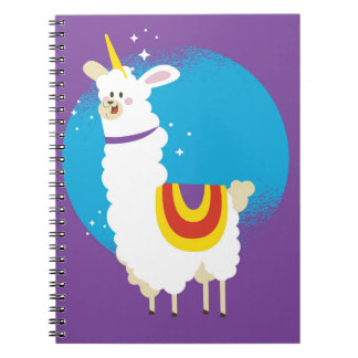 Alpaca Unicorn Notizblock