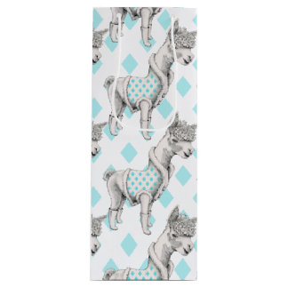 Alpaca Weinbeutel Geschenktüte Für Weinflaschen