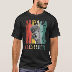 Alpaca Whisper Alpaca Lama Vintag T-Shirt