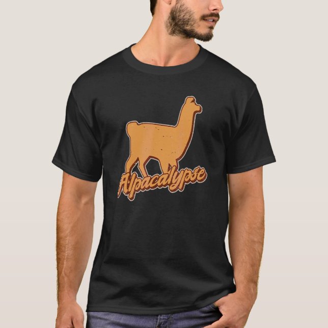 Alpacalypse für einen Alpaca T-Shirt (Vorderseite)