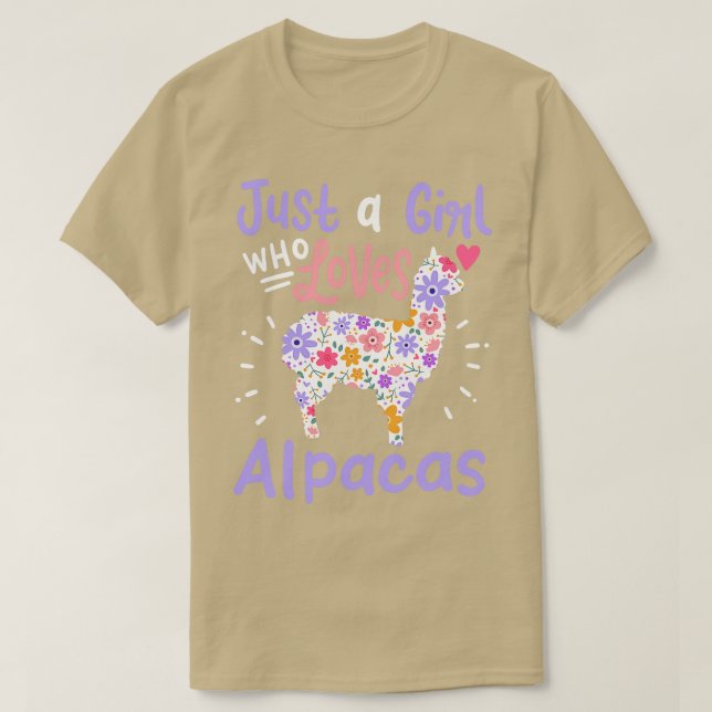 Alpacas Alpaca Lover T-Shirt (Design vorne)