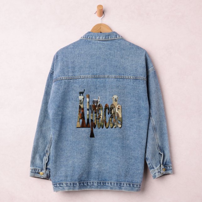Alpacas Der Name, Ladys Denim Jacket Jeansjacke (Hangar)