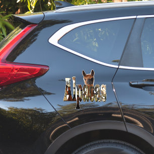 Alpacas Name: Alpaca Name mit Alpacas, Aufkleber