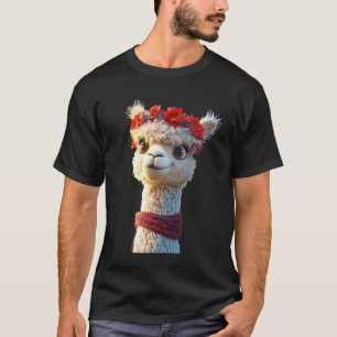Alpaka-Farm Lama Alpaka Wanderung Das Leben ist be T-Shirt