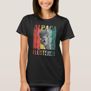 Alpaka Flüstern Alpaka Lama Vintage T-Shirt