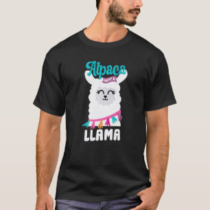 Alpaka Kein Lama Kamelartiges Säugetier Alpaka T-Shirt