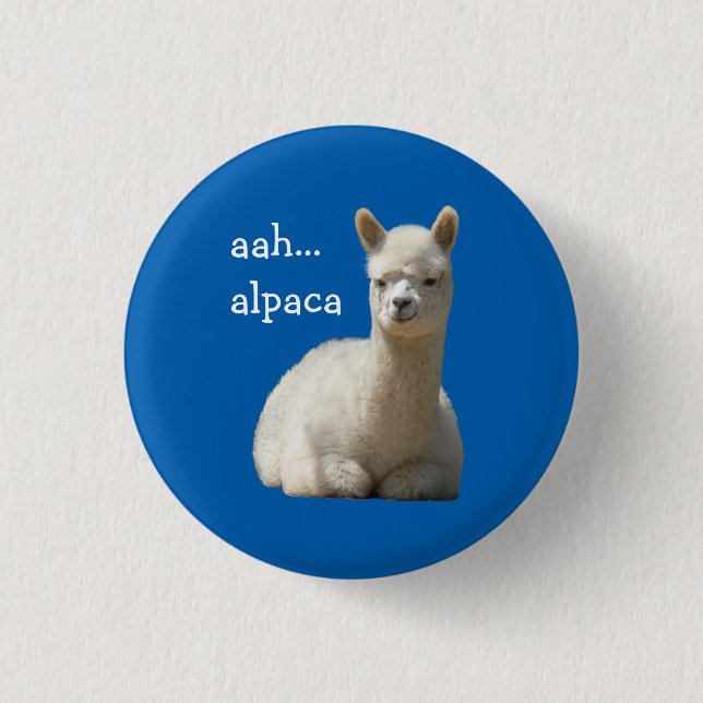 Alpaka-Knopfaah Alpaka Button (Vorderseite)