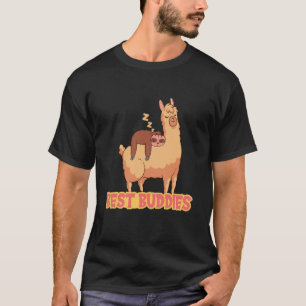 Alpaka Lama Tier Faultier Zitat T-Shirt