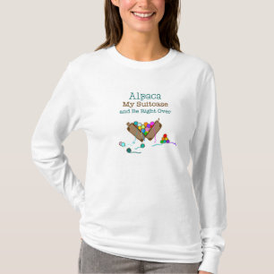 Alpaka mein Koffer Lang-sleeved T - Shirt