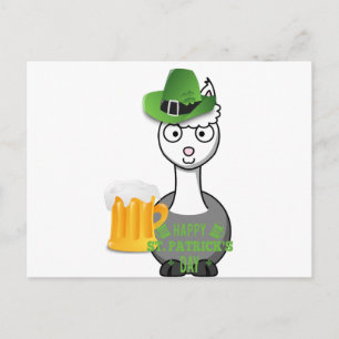 Alpaka Postkarte
