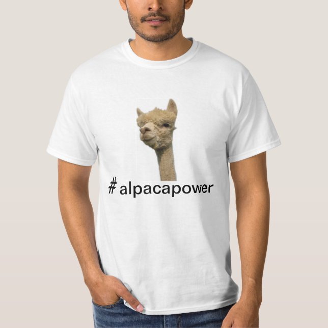 ALPAKA POWER!! T-Shirt (Vorderseite)