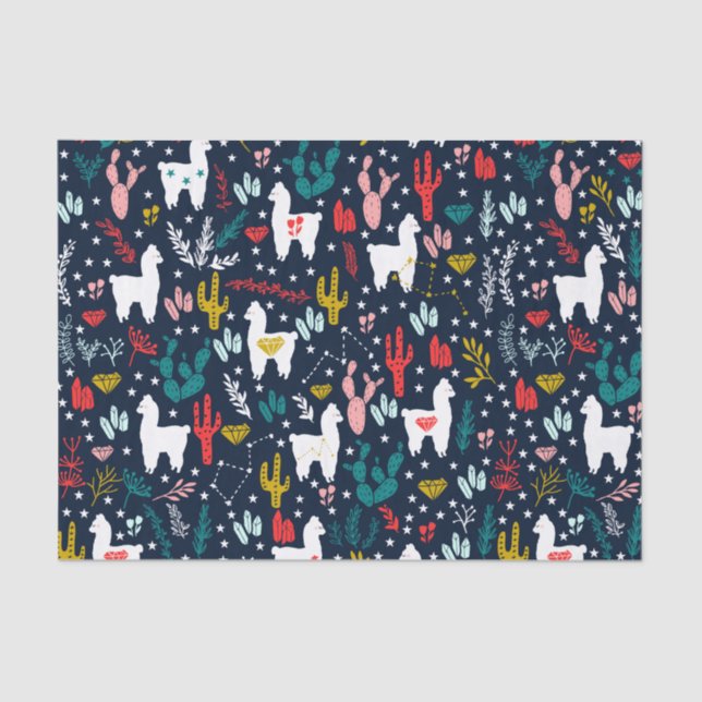 Alpaka-Seidenpapier Seidenpapier (Vorderseite)