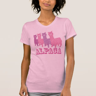 Alpaka-Silhouette 4 P T-Shirt