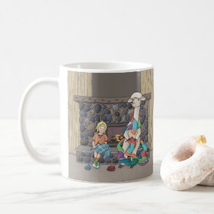 Alpaka Stricken Kaffeetasse
