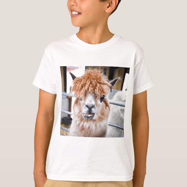 Alpaka T-Shirt (Vorderseite)
