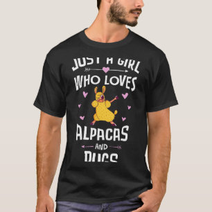 Alpaka- und Mops-Shirt-Geschenke für Mädchen und F T-Shirt