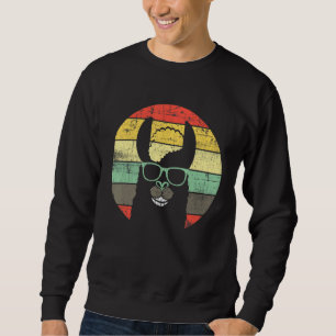 Alpaka-Vintages Retrotier Sweatshirt