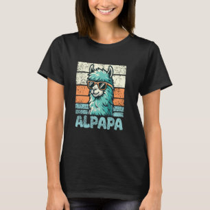 Alpapa Vatertag Bester Vater Alpaca T-Shirt