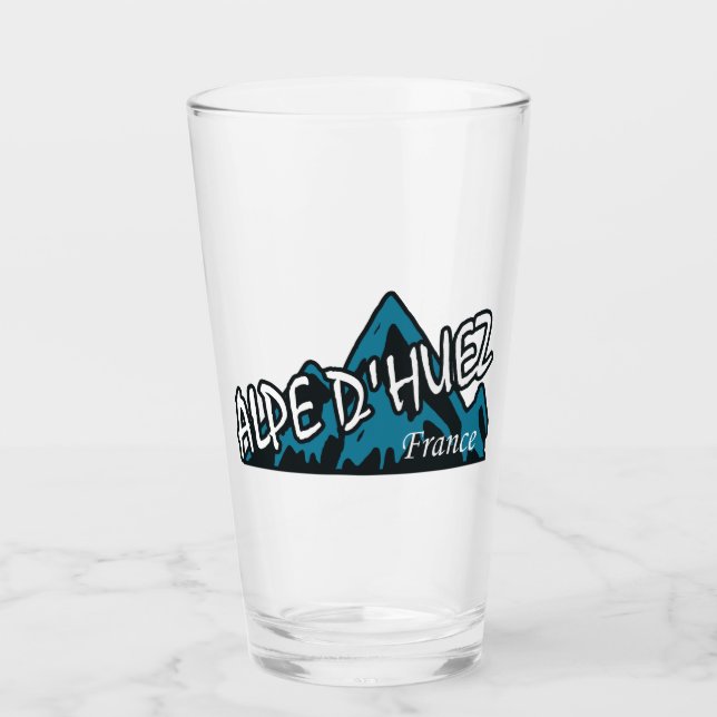 Alpe d’Huez France Glas (Vorderseite)