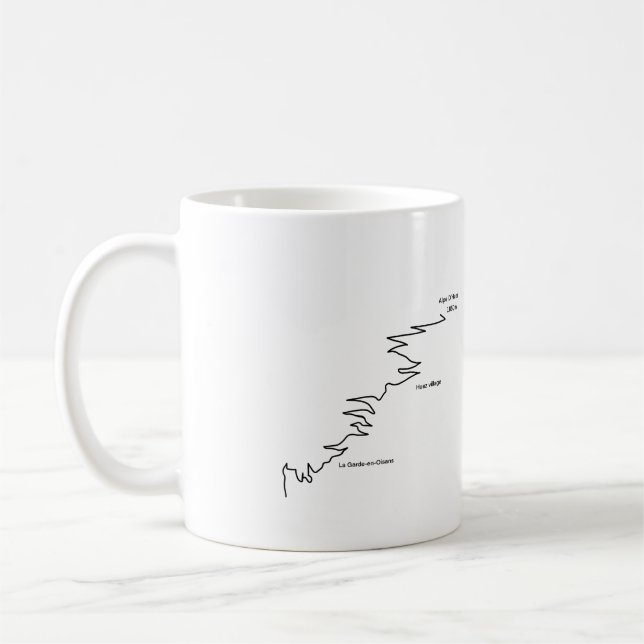 Alpe D’Huez Kaffeetasse (Links)