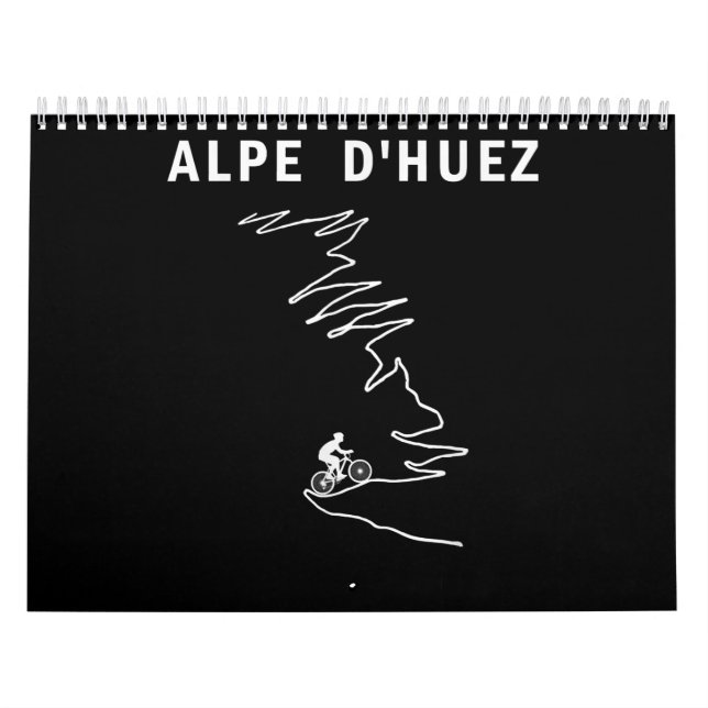 alpe dhuez france Straße Radfahren Kalender (Titelbild)