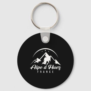 Alpe D'huez Frankreich Skigebiet Snowboarden Schlüsselanhänger
