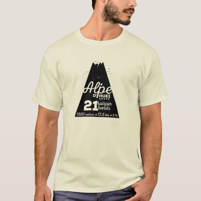 Alpe d'Huez T-Shirt (Vorderseite)
