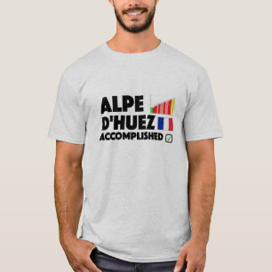 Alpe d'Huez vollendete radfahrent-shirt Frankreich T-Shirt