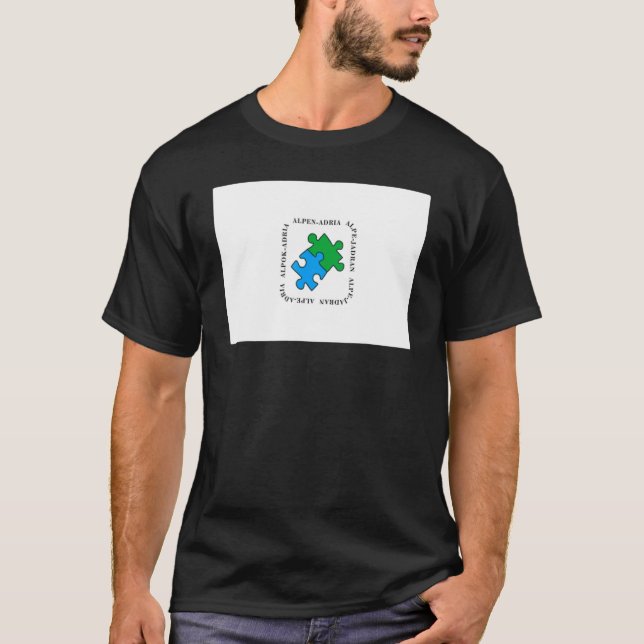 Alpen Adriatic Working Community Flag T-Shirt (Vorderseite)
