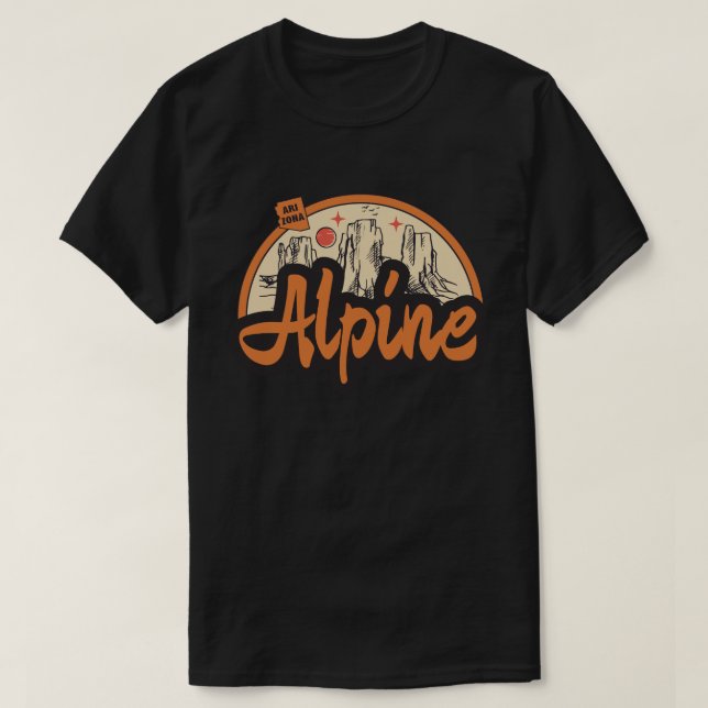 Alpen, Arizona T-Shirt (Design vorne)