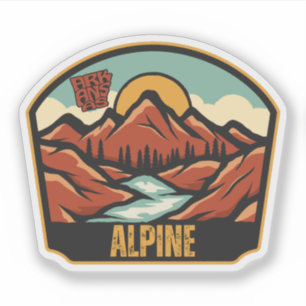 Alpen, Arkansas Aufkleber