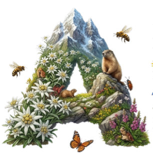 Alpen Bergmajestät Landschaften Flucht Tri-Blend Shirt