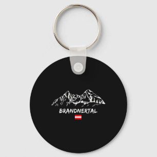 Alpen Bergpanorama Skiferien Apres-Ski-Marke Schlüsselanhänger