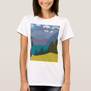 Alpen Bergsee Wandern T-Shirt