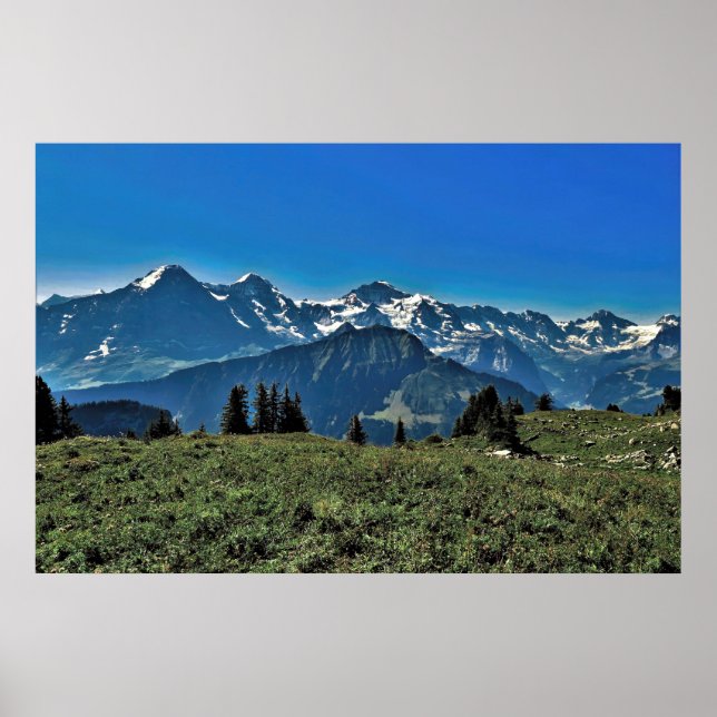 Alpen der Schweiz Poster (Vorne)