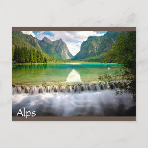 Alpen Italien Dolomiten Postkarte