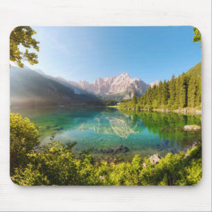 Alpen Lago di Fusine Juliaschen Mousepad