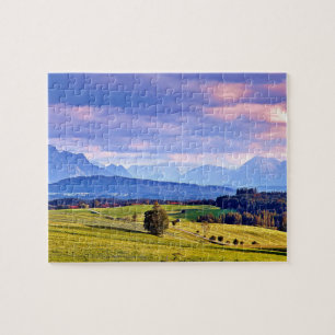 Alpen Landschaftlich Landschaftsbild Foto Reisetas Puzzle
