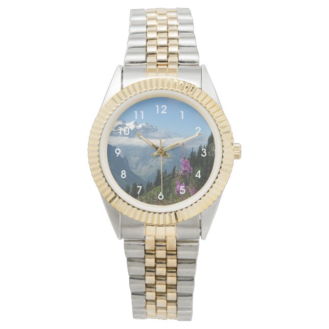 Alpen - Schweiz Armbanduhr (Vorderseite)